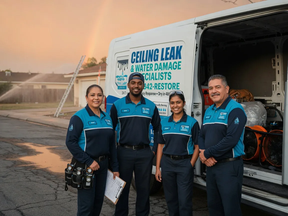 Ceiling Leak Cleanup company in Newbury, OH