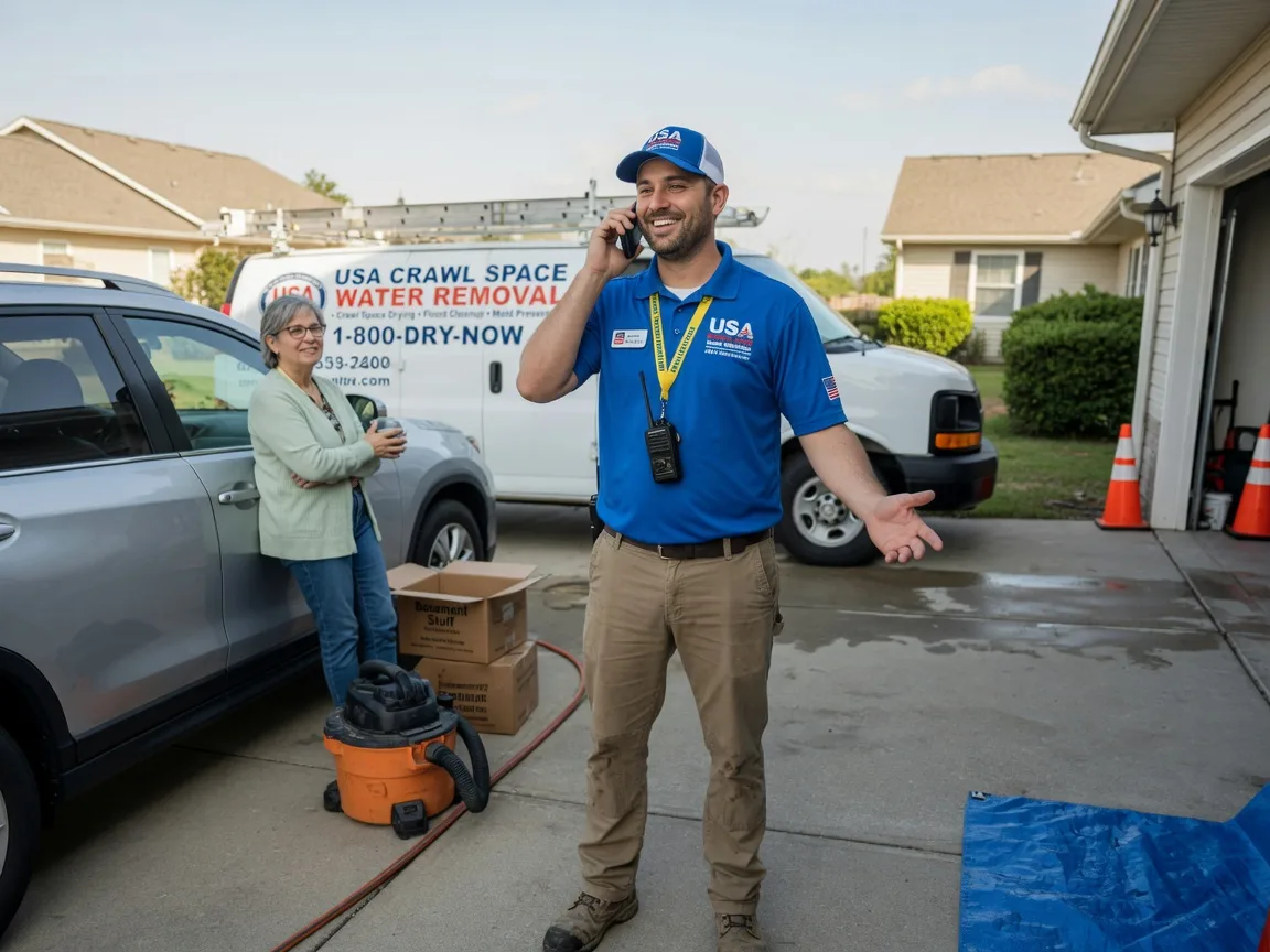 Crawl Space Water Removal Newbury, OH FAQs